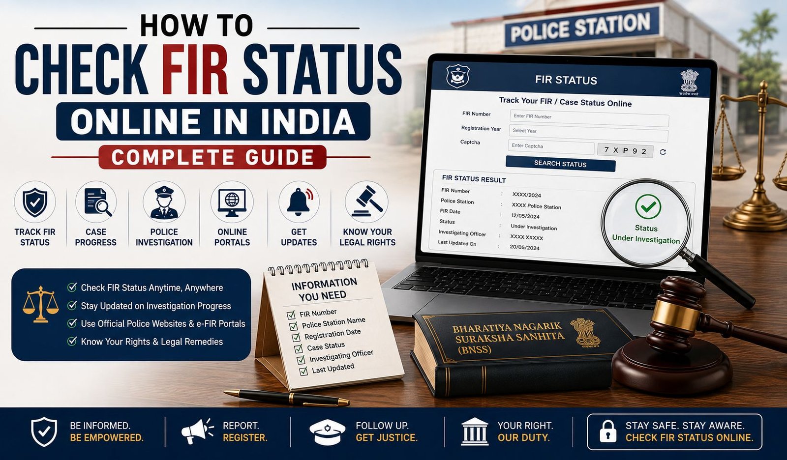 How to Check FIR Status Online in India – Complete Guide